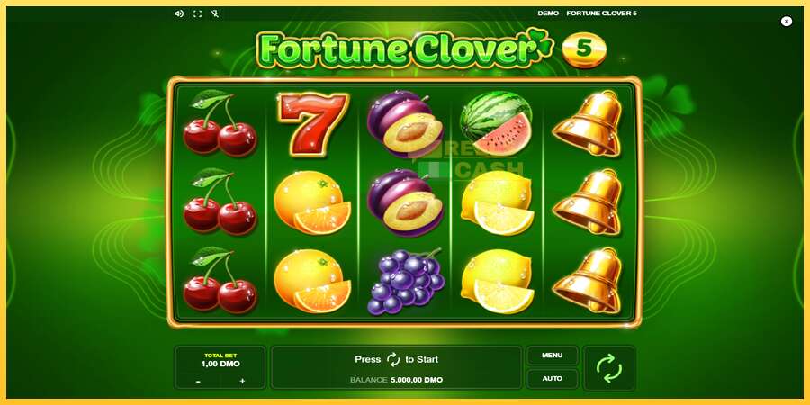 Fortune Clover 5 акча үчүн оюн машинасы, сүрөт 1