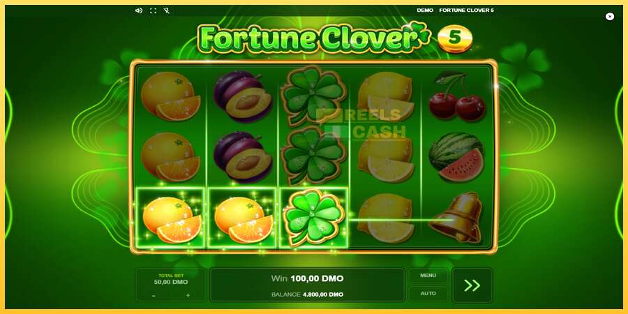 Fortune Clover 5 акча үчүн оюн машинасы, сүрөт 2