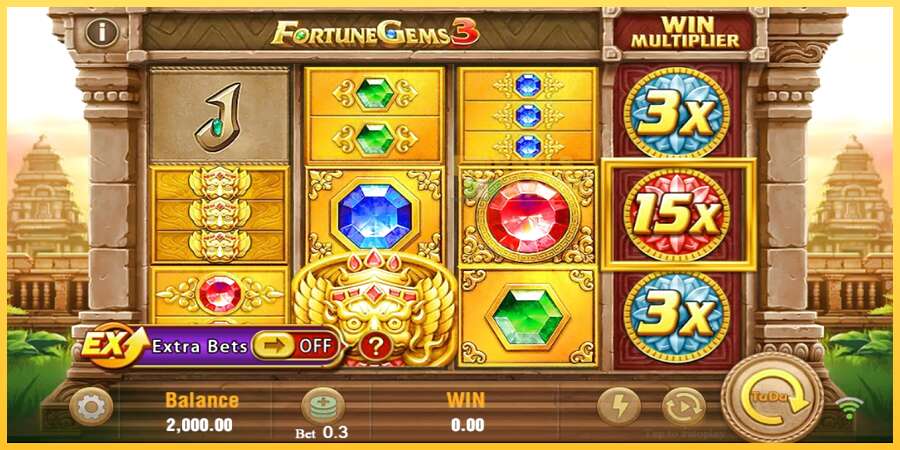 Fortune Gems 3 акча үчүн оюн машинасы, сүрөт 1