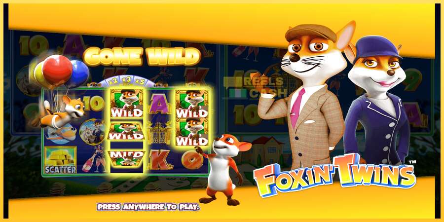 Foxin Twins акча үчүн оюн машинасы, сүрөт 1