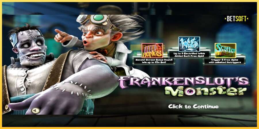 Frankenslots Monster акча үчүн оюн машинасы, сүрөт 1