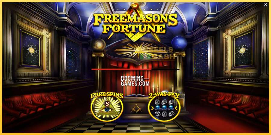 Freemasons Fortune акча үчүн оюн машинасы, сүрөт 1