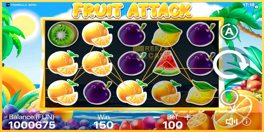 Fruit Attack акча үчүн оюн машинасы, сүрөт 2