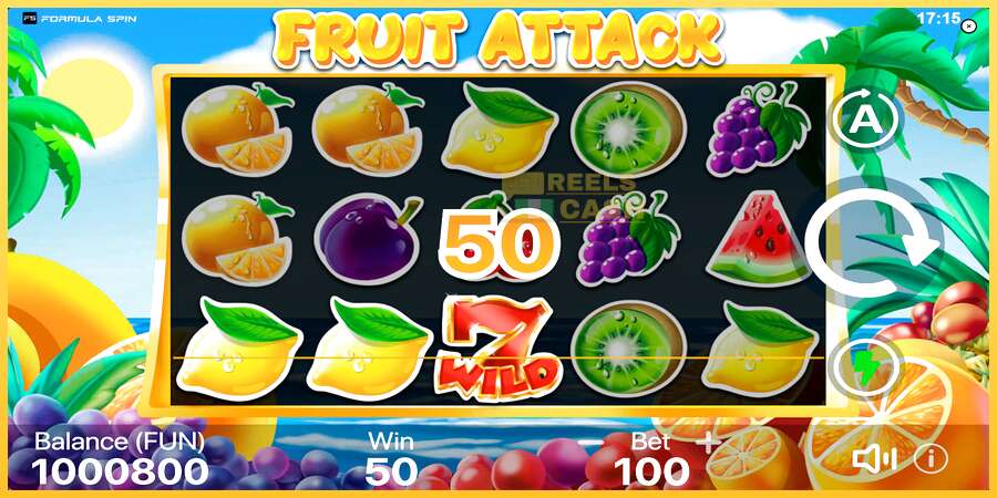 Fruit Attack акча үчүн оюн машинасы, сүрөт 4