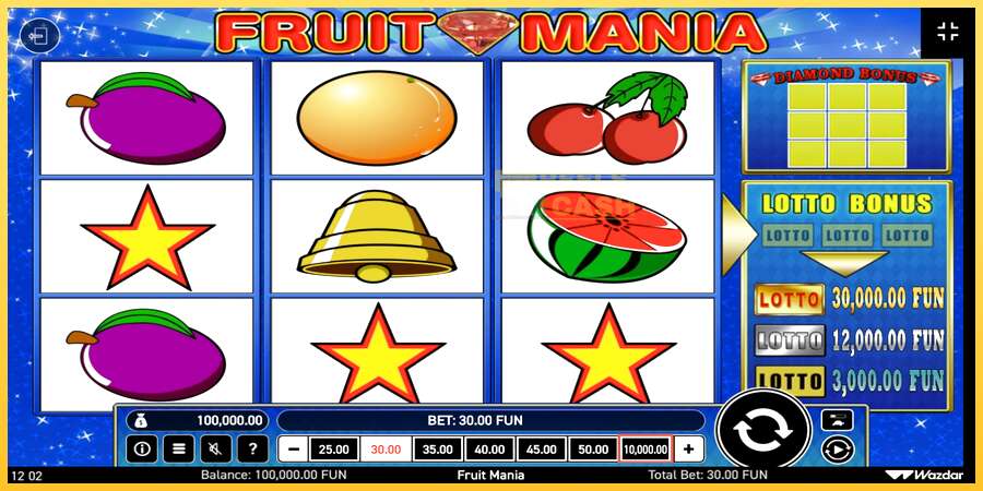 Fruit Mania акча үчүн оюн машинасы, сүрөт 1