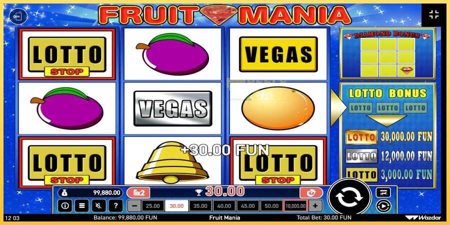 Fruit Mania акча үчүн оюн машинасы, сүрөт 2