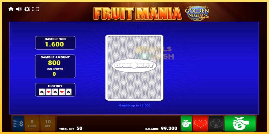 Fruit Mania Golden Nights акча үчүн оюн машинасы, сүрөт 4