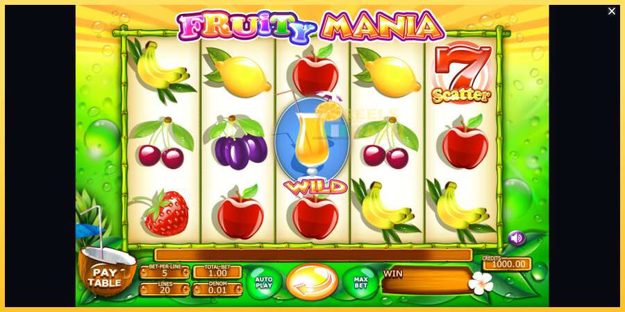 Fruity Mania акча үчүн оюн машинасы, сүрөт 1