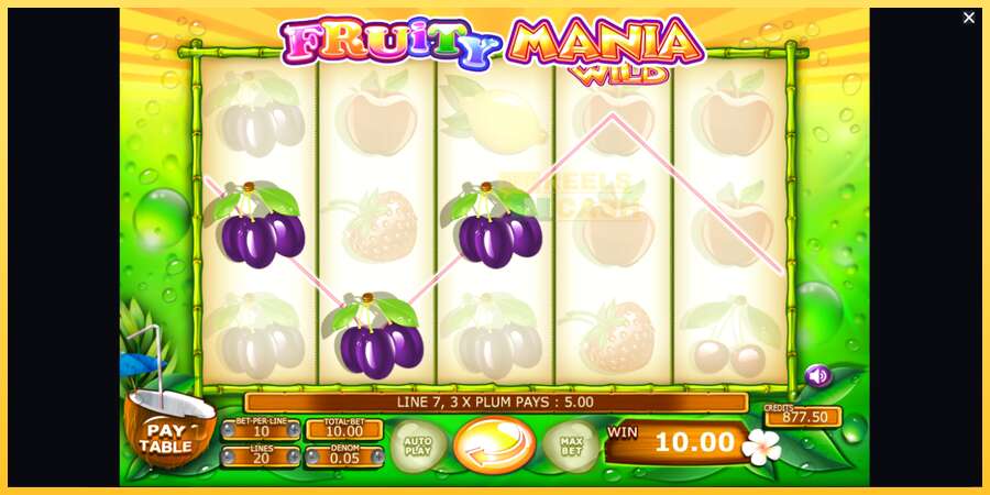 Fruity Mania акча үчүн оюн машинасы, сүрөт 4