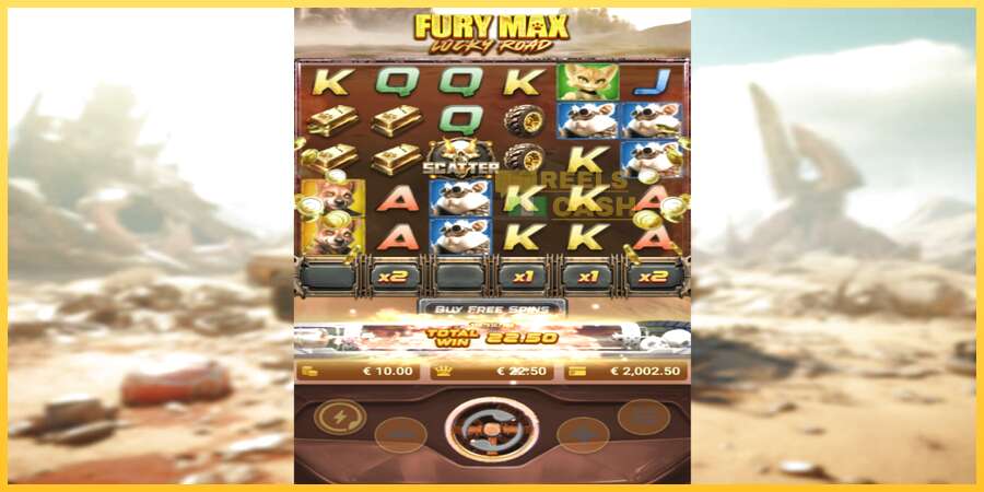 Fury Max Lucky Road акча үчүн оюн машинасы, сүрөт 3