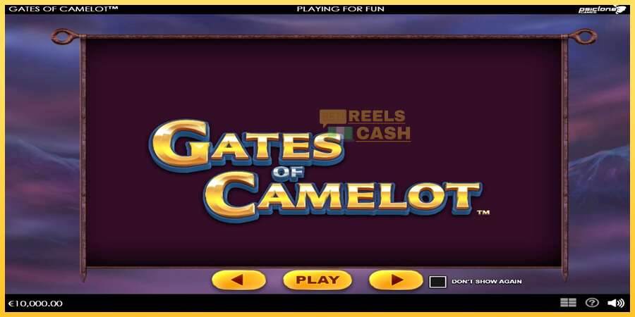 Gates of Camelot акча үчүн оюн машинасы, сүрөт 1