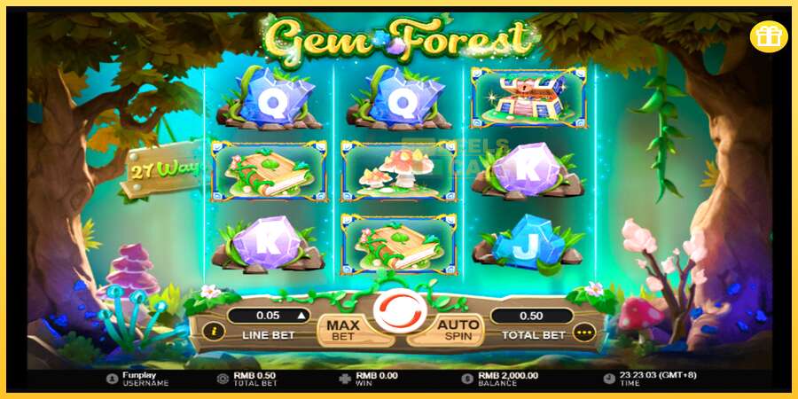 Gem Forest акча үчүн оюн машинасы, сүрөт 1