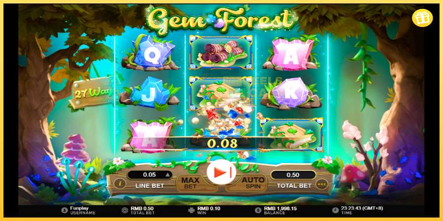 Gem Forest акча үчүн оюн машинасы, сүрөт 4