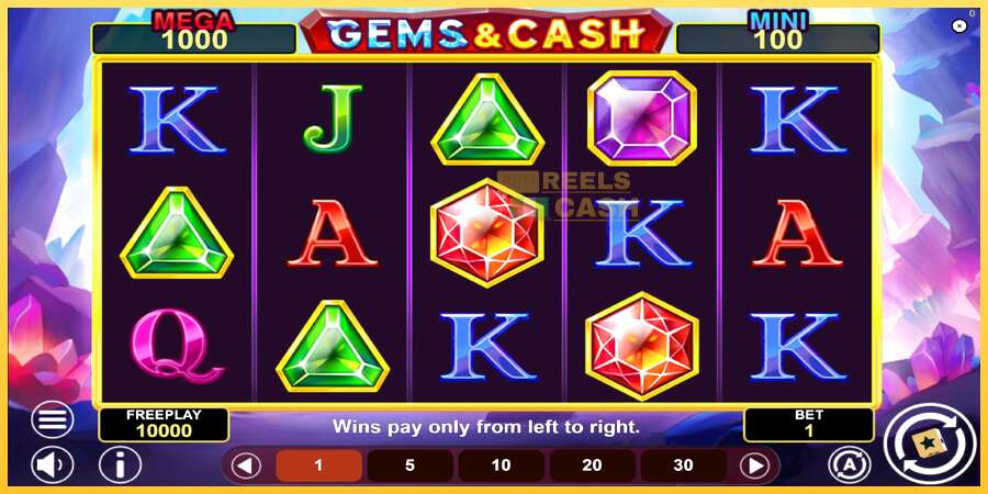 Gems & Cash акча үчүн оюн машинасы, сүрөт 2