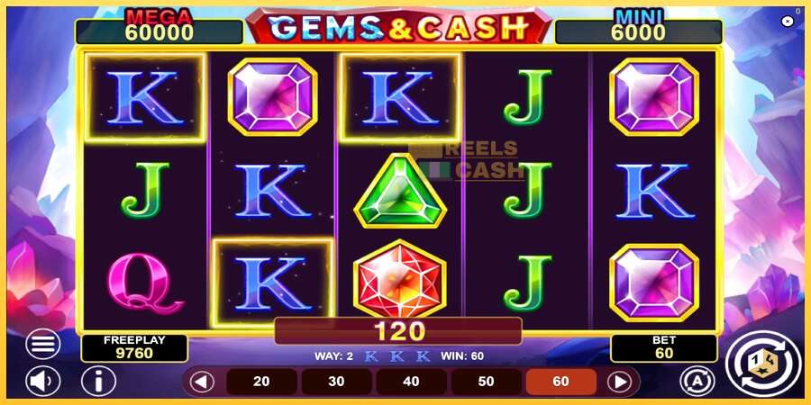 Gems & Cash акча үчүн оюн машинасы, сүрөт 3