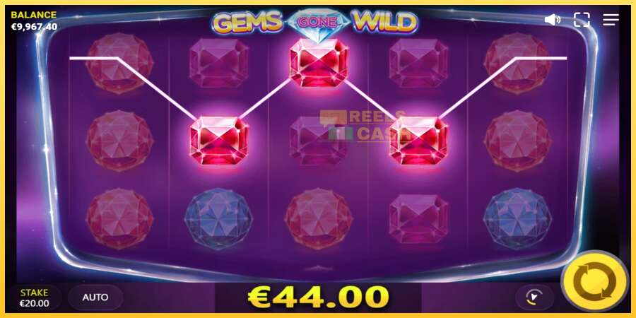 Gems Gone Wild акча үчүн оюн машинасы, сүрөт 3