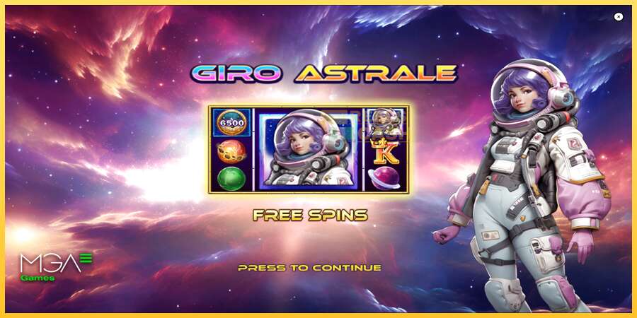 Giro Astrale акча үчүн оюн машинасы, сүрөт 1