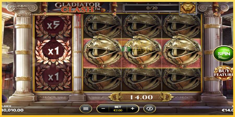 Gladiator Clash акча үчүн оюн машинасы, сүрөт 2