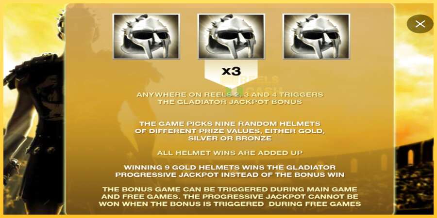 Gladiator Jackpot акча үчүн оюн машинасы, сүрөт 4