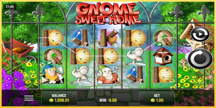 Gnome Sweet Home акча үчүн оюн машинасы, сүрөт 2