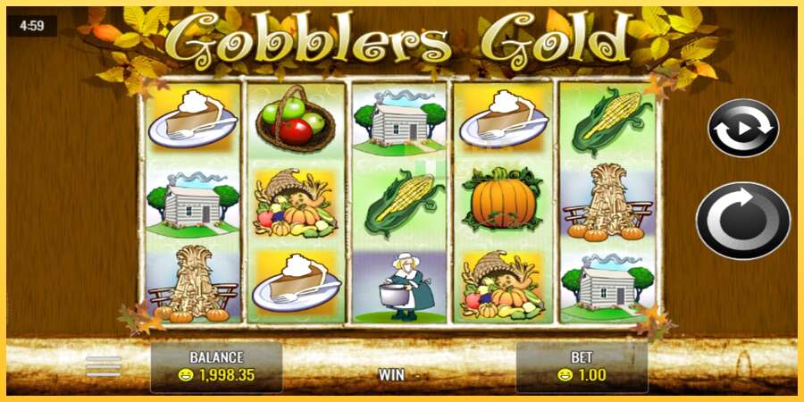 Gobblers Gold акча үчүн оюн машинасы, сүрөт 1