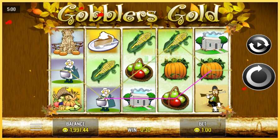 Gobblers Gold акча үчүн оюн машинасы, сүрөт 2