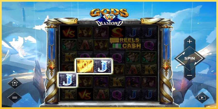 Gods VS Diamond акча үчүн оюн машинасы, сүрөт 4