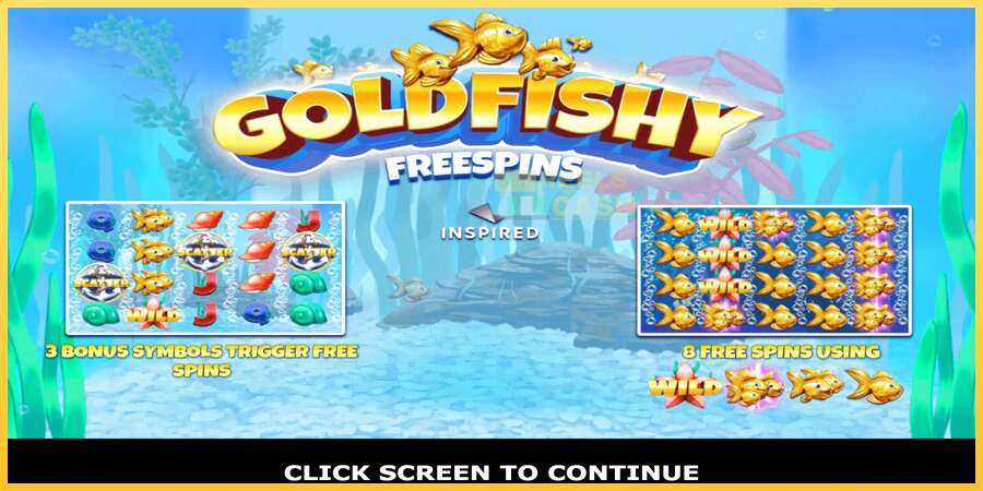 Gold Fishy Free Spins акча үчүн оюн машинасы, сүрөт 1