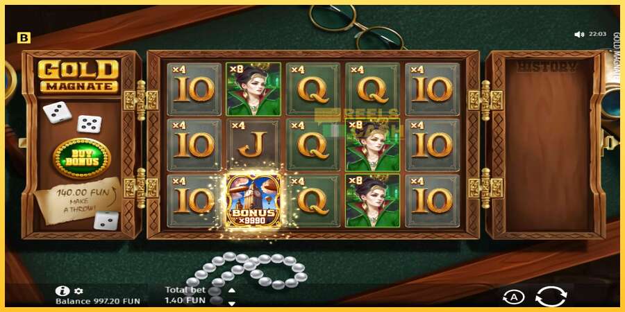 Gold Magnate акча үчүн оюн машинасы, сүрөт 2