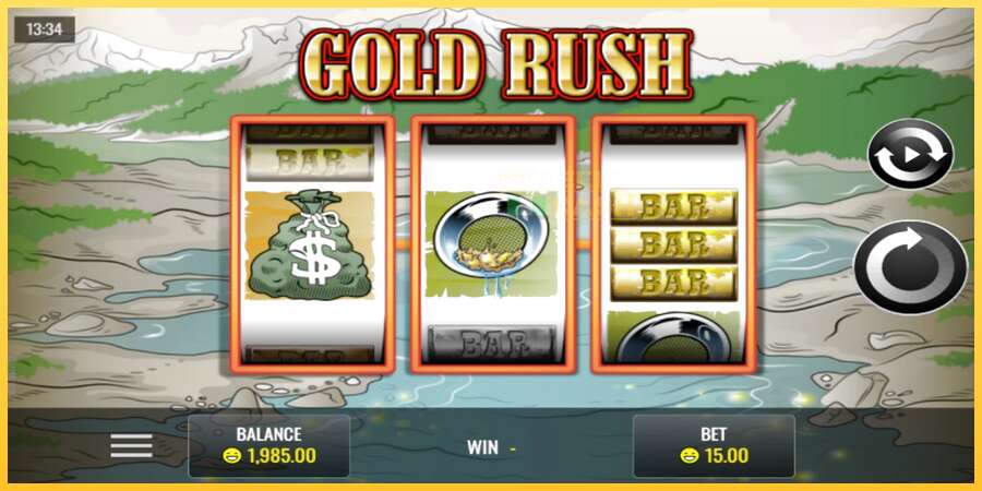 Gold Rush акча үчүн оюн машинасы, сүрөт 1