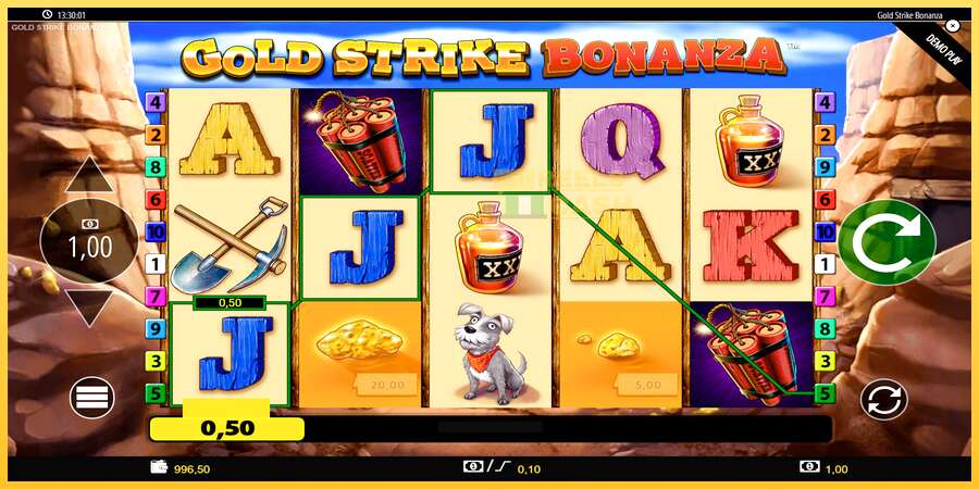 Gold Strike Bonanza акча үчүн оюн машинасы, сүрөт 2