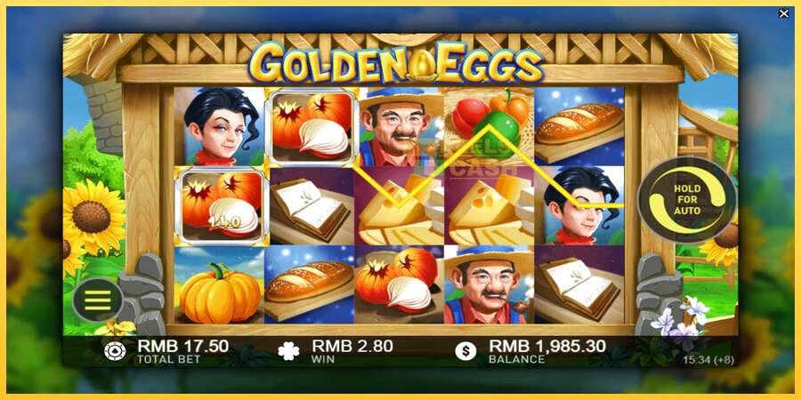 Golden Eggs акча үчүн оюн машинасы, сүрөт 3