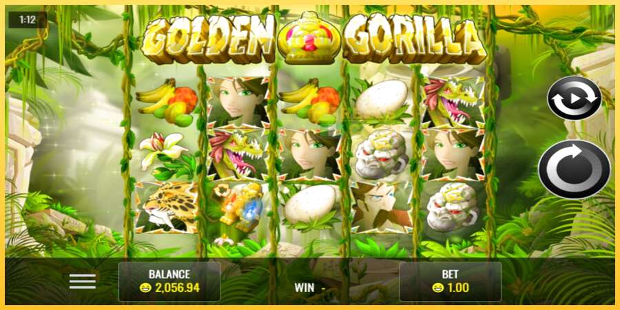 Golden Gorilla акча үчүн оюн машинасы, сүрөт 1