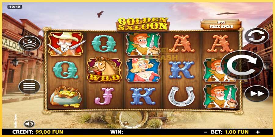 Golden Saloon акча үчүн оюн машинасы, сүрөт 2