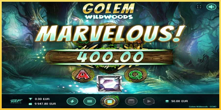 Golem Wildwoods акча үчүн оюн машинасы, сүрөт 3