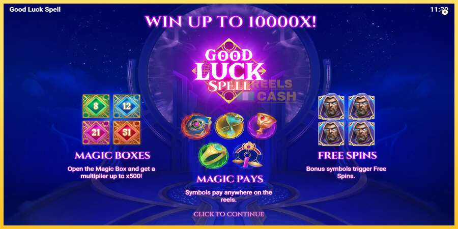 Good Luck Spell акча үчүн оюн машинасы, сүрөт 1