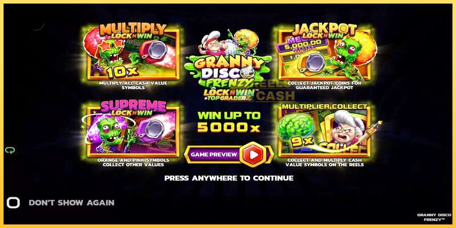 Granny Disco Frenzy акча үчүн оюн машинасы, сүрөт 1