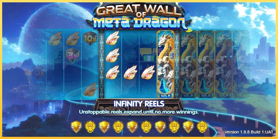 Great Wall of Meta Dragon акча үчүн оюн машинасы, сүрөт 1