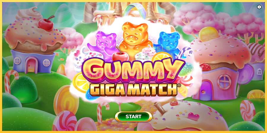 Gummy Giga Match акча үчүн оюн машинасы, сүрөт 1