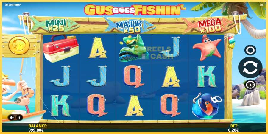 Gus Goes Fishin акча үчүн оюн машинасы, сүрөт 2