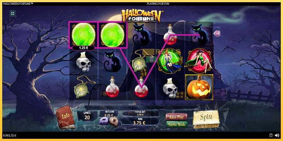 Halloween Fortune акча үчүн оюн машинасы, сүрөт 2