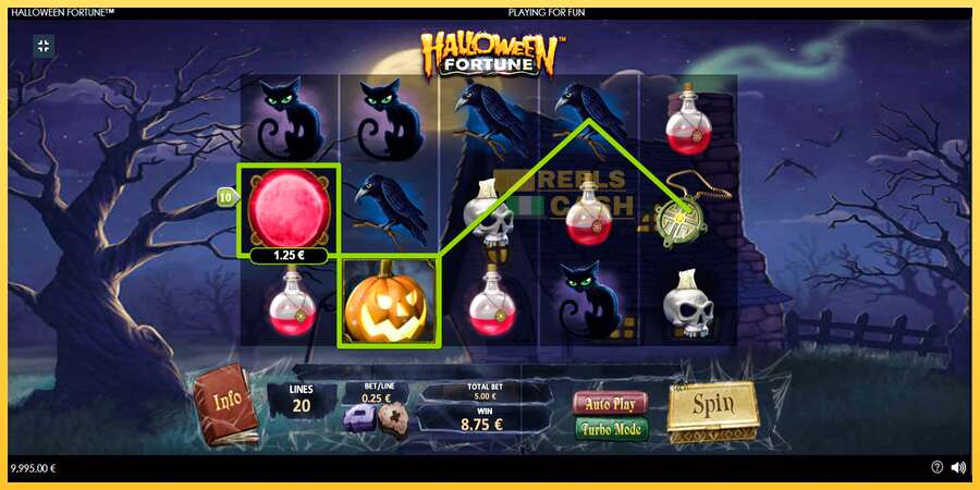 Halloween Fortune акча үчүн оюн машинасы, сүрөт 4