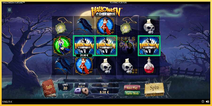 Halloween Fortune акча үчүн оюн машинасы, сүрөт 5