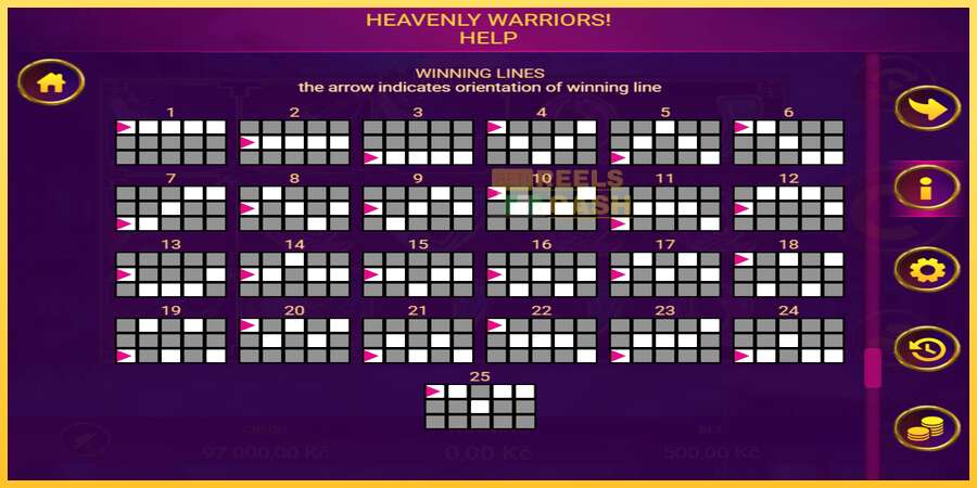 Heavenly Warriors акча үчүн оюн машинасы, сүрөт 6