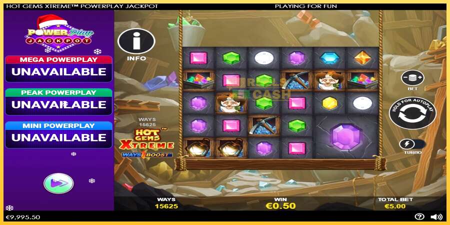 Hot Gems Xtreme PowerPlay Jackpot акча үчүн оюн машинасы, сүрөт 2