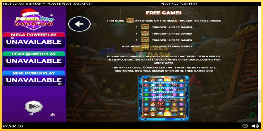 Hot Gems Xtreme PowerPlay Jackpot акча үчүн оюн машинасы, сүрөт 6