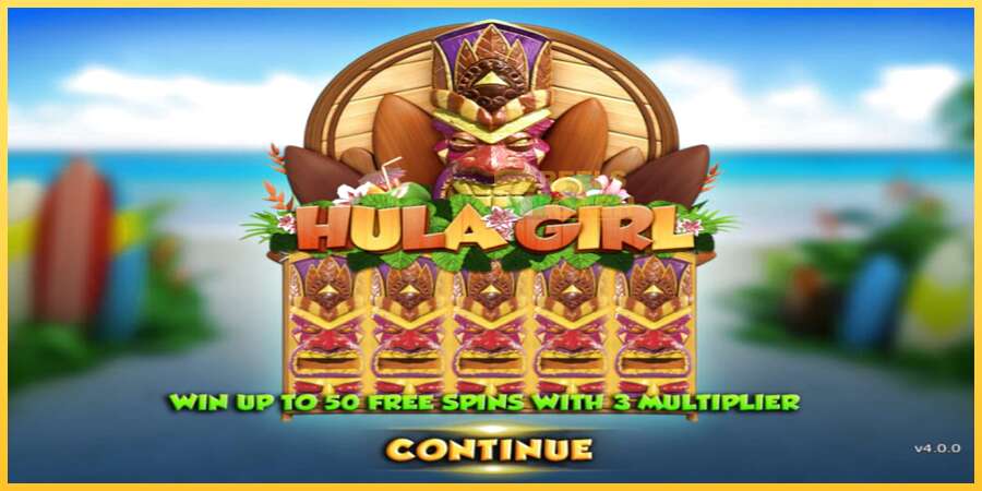 Hula Girl акча үчүн оюн машинасы, сүрөт 1