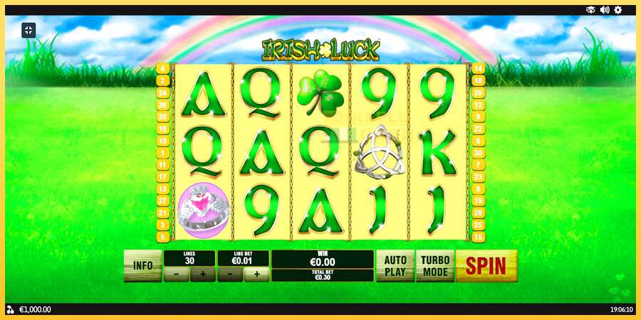 Irish Luck акча үчүн оюн машинасы, сүрөт 1