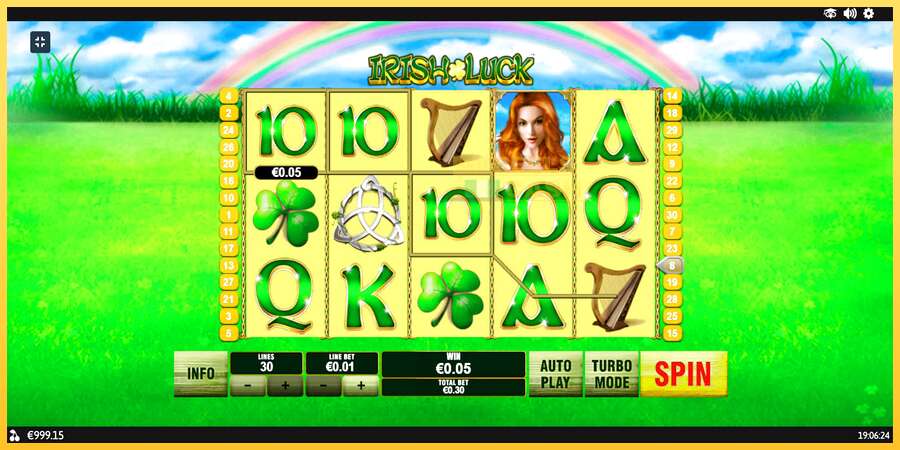 Irish Luck акча үчүн оюн машинасы, сүрөт 2