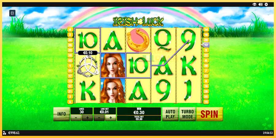 Irish Luck акча үчүн оюн машинасы, сүрөт 4